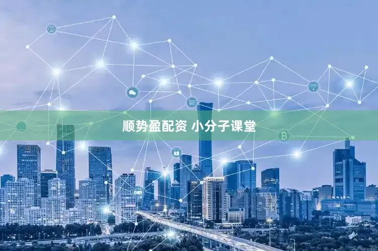 顺势盈配资 小分子课堂